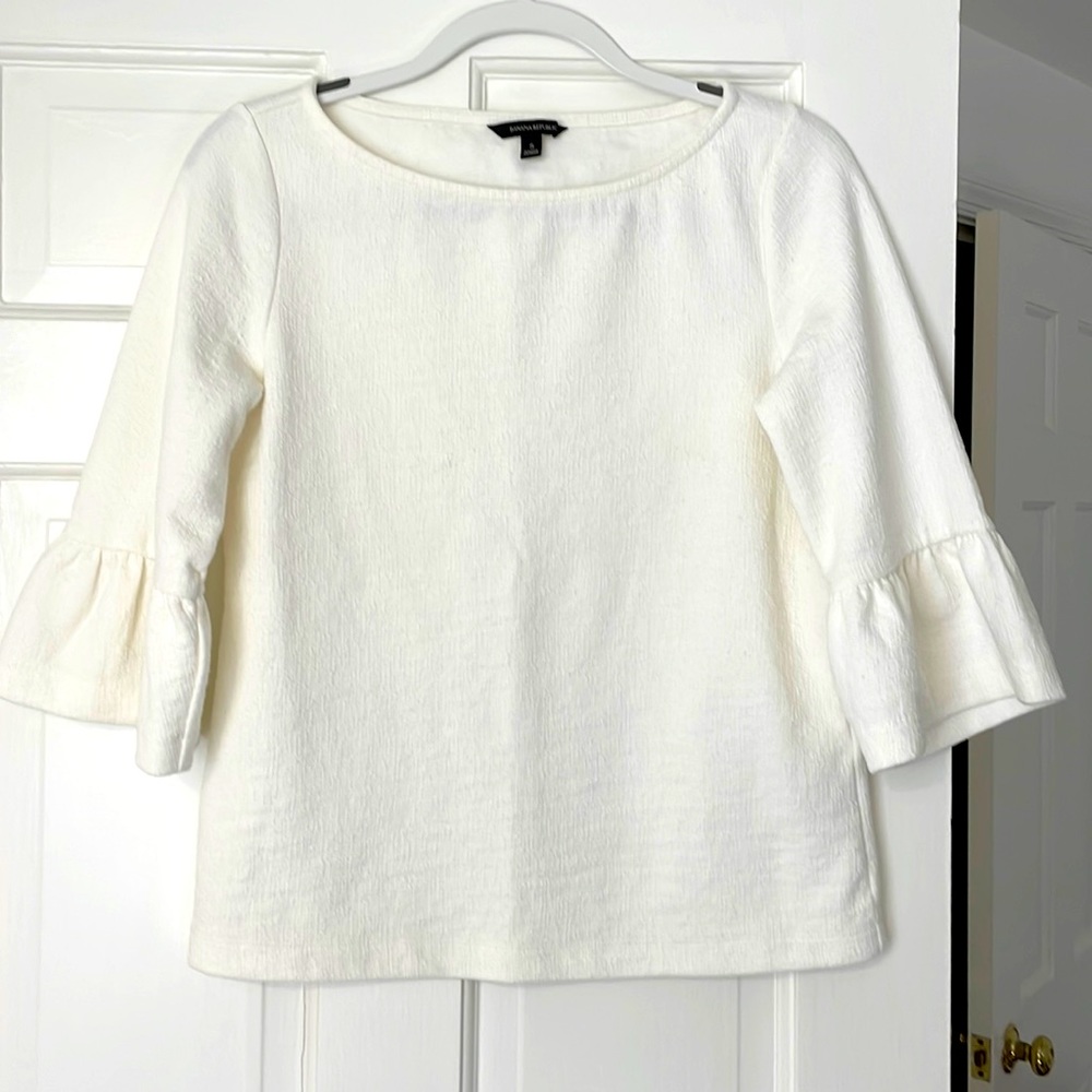 Banana Republic cream top